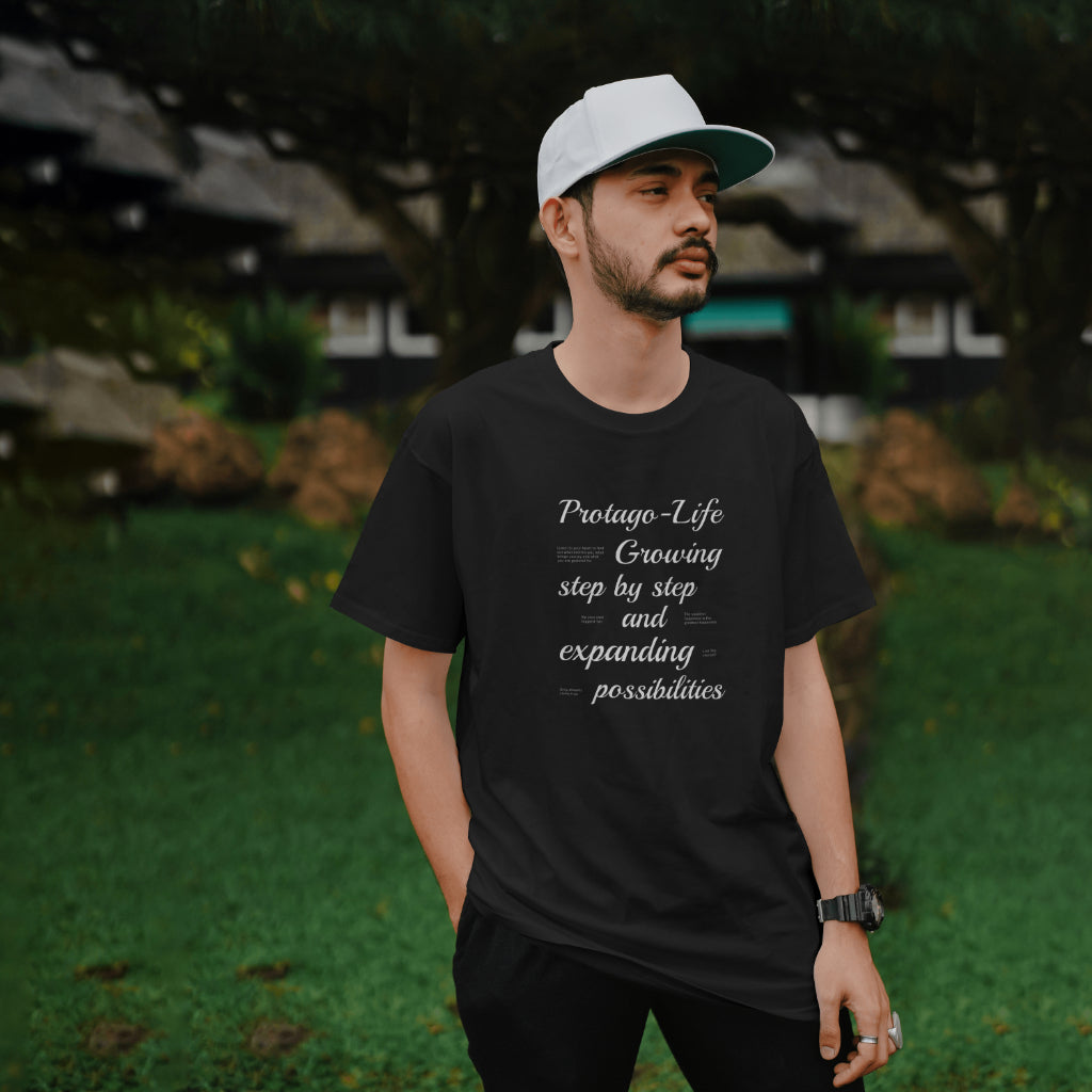 Protago-LifeメッセージTシャツ 男女兼用