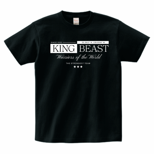 KINGBEAST -ヘビーウェイトＴシャツ- 男女兼用