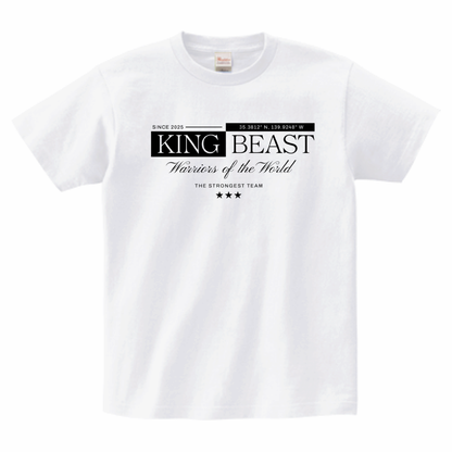 KINGBEAST -ヘビーウェイトＴシャツ- 男女兼用