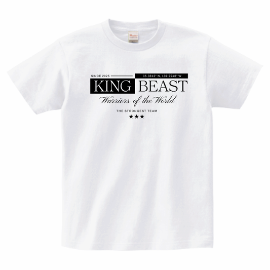 KINGBEAST -ヘビーウェイトＴシャツ- 男女兼用