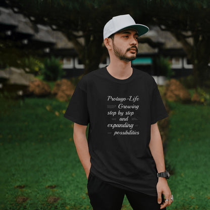 Protago-LifeメッセージTシャツ 男女兼用