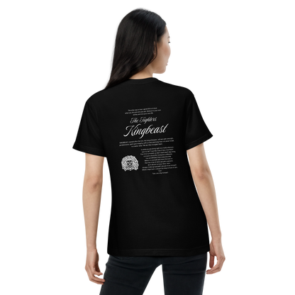 KINGBEASTメッセージTシャツ 男女兼用