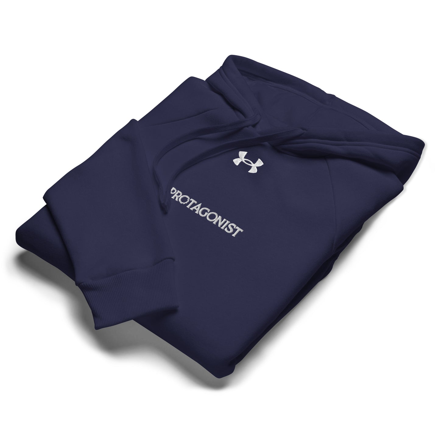 秋コレクションUnder Armour®コラボPROTAGONISTパーカー,ロゴの刺繍